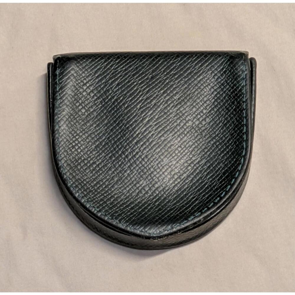 Louis Vuitton Taiga Porto MonCuvette Coin Case Dark Green - Picture 2 of 9